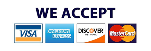 we accept credit cards